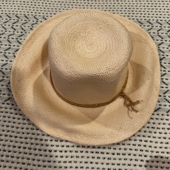 Hat Attack 🤎 Annie Panama Continental hat in Natural | NWOT - Picture 2 of 7